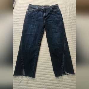 Hudson Jeans Blue Flare Wide Leg Denim